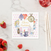 Serviette En Papier Alisa dans les plaques de papier de l'Onederland (En situation)