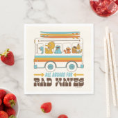 Serviette En Papier All Aboard for Rad Waves (En situation)