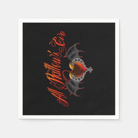 Serviette En Papier All Hallow's Eve (Devant)