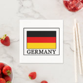 Serviette En Papier Allemagne (En situation)