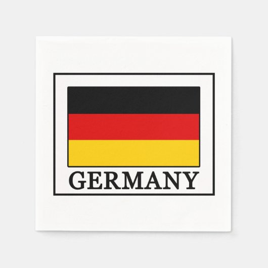 Serviette En Papier Allemagne (Devant)