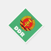 Serviette En Papier Allemagne de l'Est (DDR, RDA) (Coin)