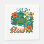 Serviette En Papier Aller avec la tortue (Devant)
