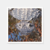 Serviette En Papier Alligator (Devant)