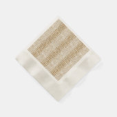 Serviette En Papier Alligator Parties scintillant or Imprimer (Coin)