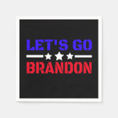 Serviette En Papier Allons Brandon (Devant)