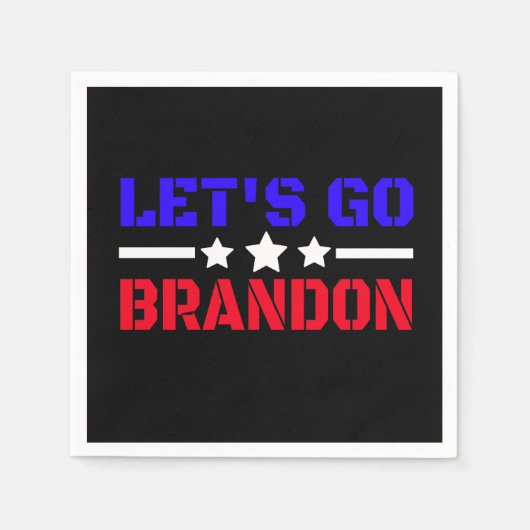 Serviette En Papier Allons Brandon (Devant)