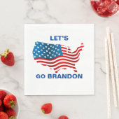 Serviette En Papier Allons Brandon (En situation)