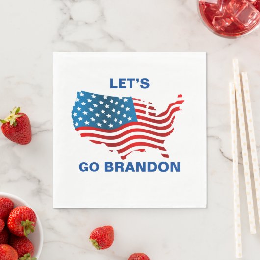 Serviette En Papier Allons Brandon (En situation)
