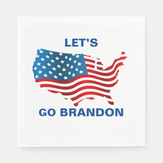 Serviette En Papier Allons Brandon (Devant)