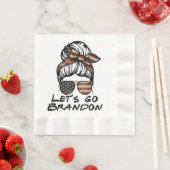 Serviette En Papier Allons Brandon, allons Brandon (En situation)