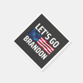 Serviette En Papier allons brandon et allons à brandon (Coin)