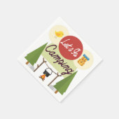 Serviette En Papier Allons Camping serviettes (Coin)