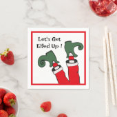 Serviette En Papier Allons nous lasser (En situation)