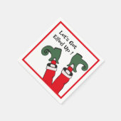 Serviette En Papier Allons nous lasser (Coin)