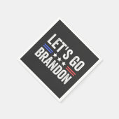 Serviette En Papier ALLONS-Y BRANDON Cardinal (Coin)