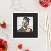 Serviette En Papier Allu Arjun Fan Illustration T-shirt (En situation)