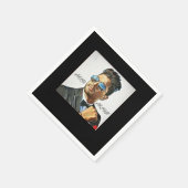 Serviette En Papier Allu Arjun Fan Illustration T-shirt (Coin)