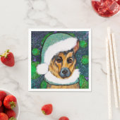 SERVIETTE EN PAPIER ALMAN SHEPHERD (En situation)