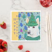 SERVIETTE EN PAPIER ALMAN SHEPHERD (En situation)