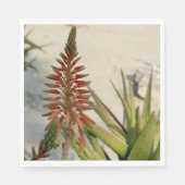 Serviette En Papier Aloe Vera Photo Luncheon Napkin (Devant)