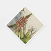Serviette En Papier Aloe Vera Photo Luncheon Napkin (Coin)