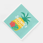 Serviette En Papier Aloha de la saison | Hawaïen (Coin)