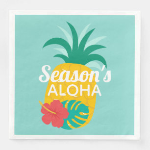 Serviette En Papier Aloha de la saison   Hawaïen