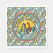 Serviette En Papier Aloha hawaïen (Devant)