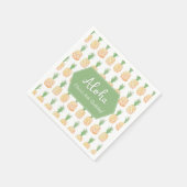 Serviette En Papier Aloha Luau Anniversaire de l'Anniversaire (Coin)