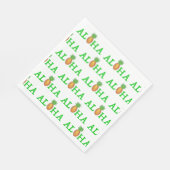Serviette En Papier ALOHA Tropical Island Hawaiian Pineapple Hawaii (Coin)