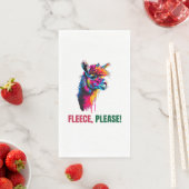 Serviette En Papier Alpaca (En situation)