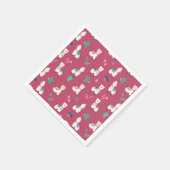Serviette En Papier Alpaca/Llama (Coin)