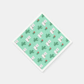 Serviette En Papier Alpaca/Llama (Coin)