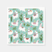 Serviette En Papier Alpaca/Llama (Devant)