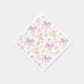 Serviette En Papier Alpaca/Llama (Coin)