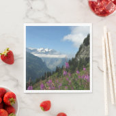 Serviette En Papier Alpes, Suisse (En situation)