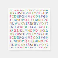 Alphabet arc-en-ciel
