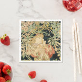 Serviette En Papier Alphonse Mucha - Alphonse (En situation)