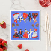 Serviette En Papier Alsace, France (En situation)