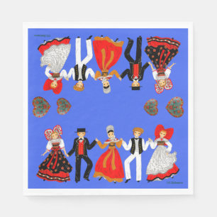 Serviette En Papier Alsace, France