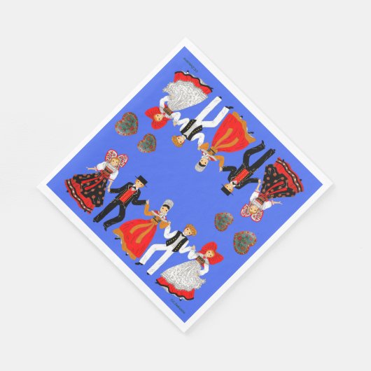 Serviette En Papier Alsace, France (Coin)