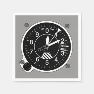 Serviette En Papier Altimètre de l'aéronef