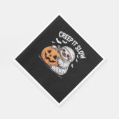 Serviette En Papier Amateurs de fentes mignonnes Drôle Halloween Citro (Coin)