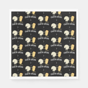 Serviette En Papier Amateurs De Fromage Et Connaisseur
