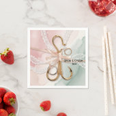 Serviette En Papier Amateurs de pêche Hook sur vous Mariage (En situation)