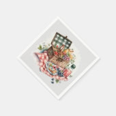 Serviette En Papier amateurs de pique-nique mignonette Plaques de papi (Coin)