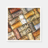 Serviette En Papier Amateurs de vin Papier serviettes (Devant)