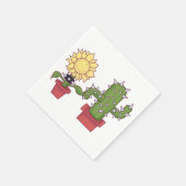 Serviette En Papier Amateurs plantes (Coin)