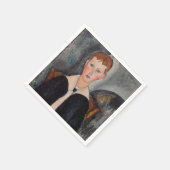 Serviette En Papier Amedeo Modigliani - Garçon en Sailor (Coin)